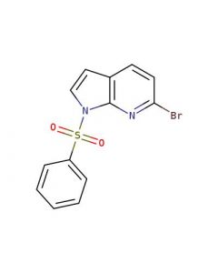 Astatech 6-BROMO-1-(PHENYLSULFONYL)-1H-PYRROLO[2,3-B]PYRIDINE, 95.00% Purity, 1G